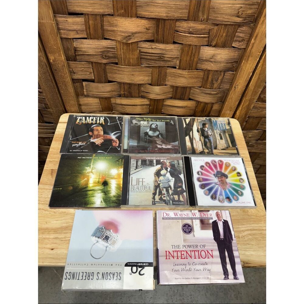 Assorted Music & Audiobook CD Lot - Various Titles